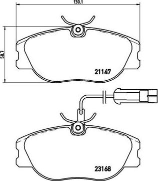 Brembo P 23 066 - Jarrupala, levyjarru inparts.fi