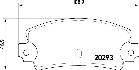 Brembo P 23 008 - Jarrupala, levyjarru inparts.fi