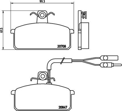 Brembo P 23 019 - Jarrupala, levyjarru inparts.fi