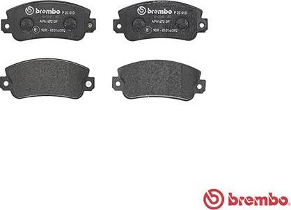 Brembo P 23 013 - Jarrupala, levyjarru inparts.fi