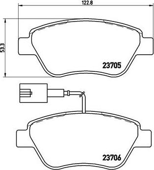 Brembo P 23 085 - Jarrupala, levyjarru inparts.fi