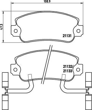 Brembo P 23 031 - Jarrupala, levyjarru inparts.fi