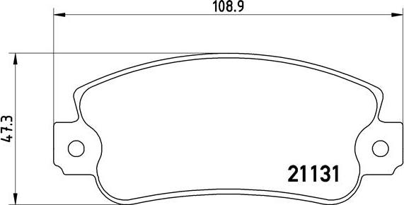 Brembo P 23 029 - Jarrupala, levyjarru inparts.fi