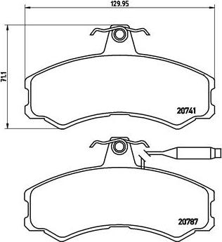 Brembo P 23 022 - Jarrupala, levyjarru inparts.fi