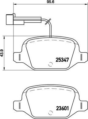 Brembo P 23 146 - Jarrupala, levyjarru inparts.fi