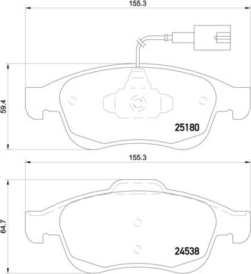 Brembo P 23 148X - Jarrupala, levyjarru inparts.fi