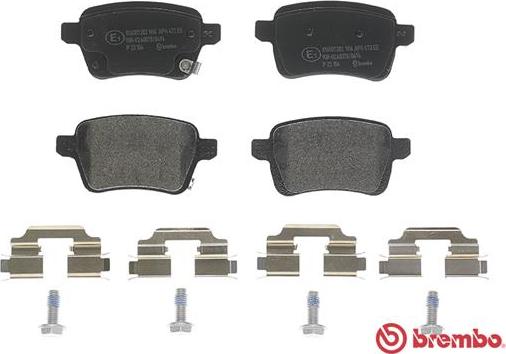 Brembo P 23 156 - Jarrupala, levyjarru inparts.fi