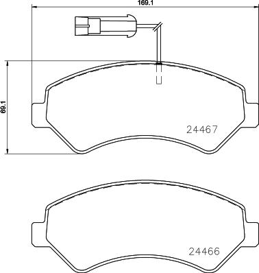 Brembo P 23 161 - Jarrupala, levyjarru inparts.fi