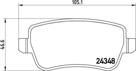 Brembo P 23 102 - Jarrupala, levyjarru inparts.fi