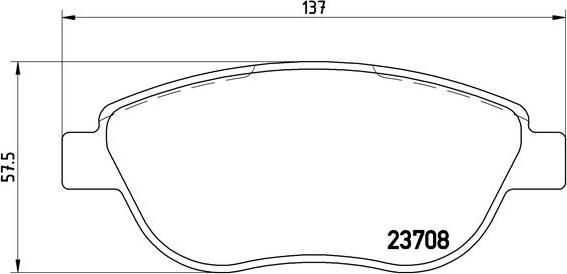 Brembo P 23 119 - Jarrupala, levyjarru inparts.fi