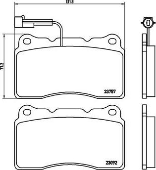 Magneti Marelli T1883MM - Jarrupala, levyjarru inparts.fi