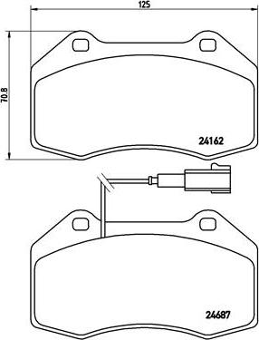 Brembo P 23 117 - Jarrupala, levyjarru inparts.fi