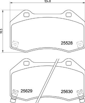 Brembo P 23 182 - Jarrupala, levyjarru inparts.fi