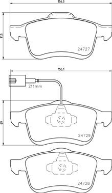 Brembo P 23 130 - Jarrupala, levyjarru inparts.fi