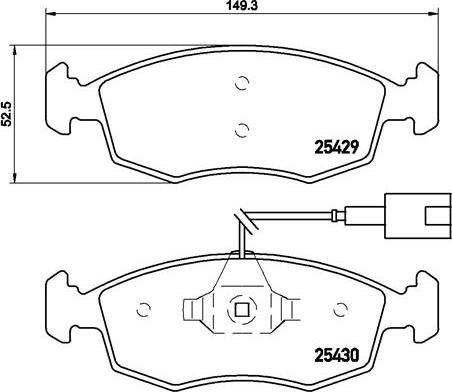 Brembo P 23 138 - Jarrupala, levyjarru inparts.fi