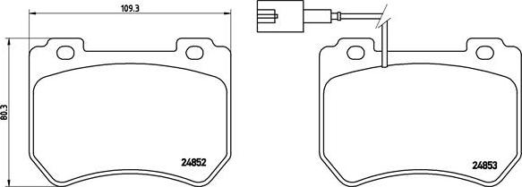 Brembo P 23 129 - Jarrupala, levyjarru inparts.fi