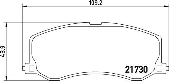 Brembo P 79 004 - Jarrupala, levyjarru inparts.fi