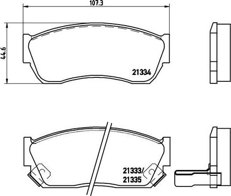 Brembo P 79 005 - Jarrupala, levyjarru inparts.fi