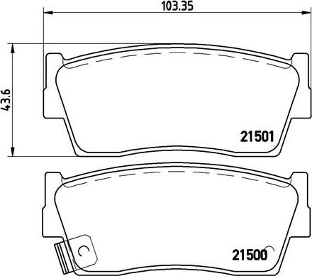 Brembo P 79 006 - Jarrupala, levyjarru inparts.fi