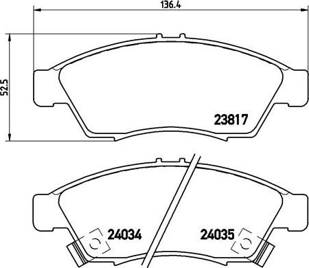 Brembo P 79 014 - Jarrupala, levyjarru inparts.fi