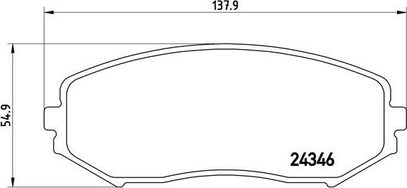 Brembo P 79 018 - Jarrupala, levyjarru inparts.fi