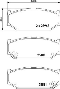 Brembo P 79 031 - Jarrupala, levyjarru inparts.fi