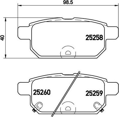 Brembo P 79 029 - Jarrupala, levyjarru inparts.fi