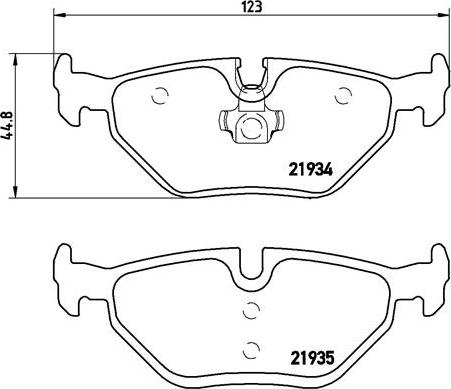 Magneti Marelli 363700201207 - Jarrupala, levyjarru inparts.fi