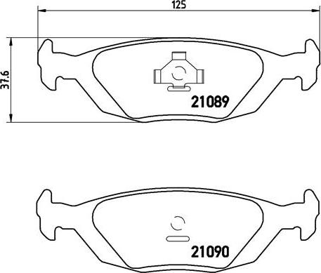 Brembo P 71 003 - Jarrupala, levyjarru inparts.fi