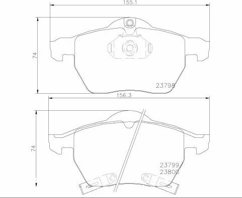 Brembo P 71 007 - Jarrupala, levyjarru inparts.fi