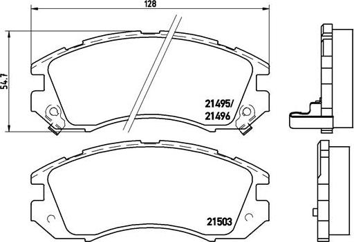 Brembo P 78 004 - Jarrupala, levyjarru inparts.fi