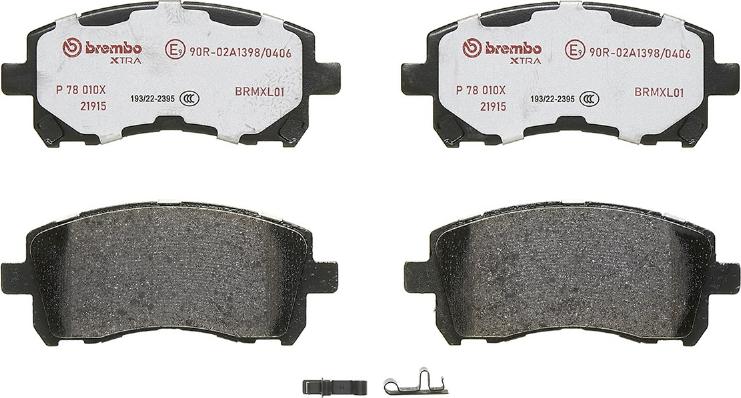 Brembo P 78 010X - Jarrupala, levyjarru inparts.fi