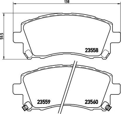 Brembo P 78 010X - Jarrupala, levyjarru inparts.fi