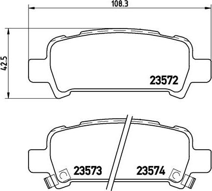 Brembo P 78 011 - Jarrupala, levyjarru inparts.fi