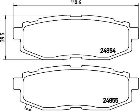 Brembo P 78 018 - Jarrupala, levyjarru inparts.fi