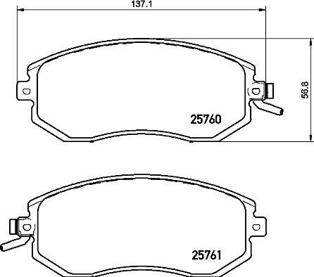 Brembo P 78 021X - Jarrupala, levyjarru inparts.fi