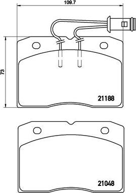 Brembo P A6 009 - Jarrupala, levyjarru inparts.fi