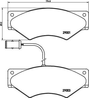 Brembo P A6 007 - Jarrupala, levyjarru inparts.fi