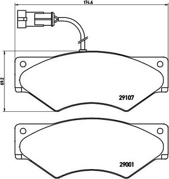 Brembo P A6 018 - Jarrupala, levyjarru inparts.fi