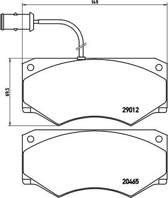 Brembo P A6 013 - Jarrupala, levyjarru inparts.fi