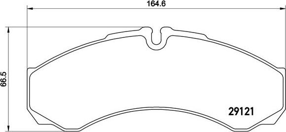 Brembo P A6 017 - Jarrupala, levyjarru inparts.fi