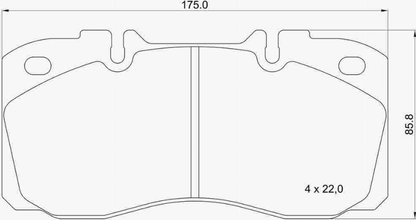 Brembo P A6 031 - Jarrupala, levyjarru inparts.fi