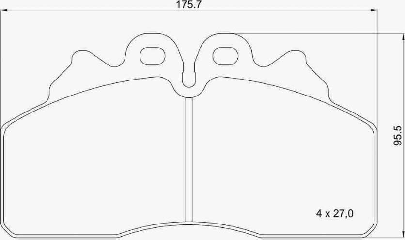 Brembo P A6 032 - Jarrupala, levyjarru inparts.fi