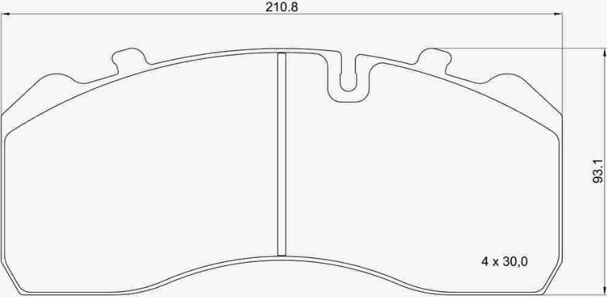 Brembo P A6 028 - Jarrupala, levyjarru inparts.fi