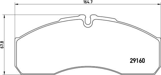 Brembo P A6 022 - Jarrupala, levyjarru inparts.fi