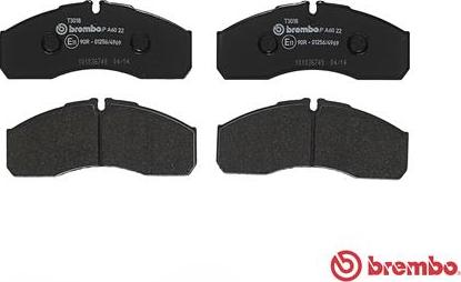 Brembo P A6 022 - Jarrupala, levyjarru inparts.fi