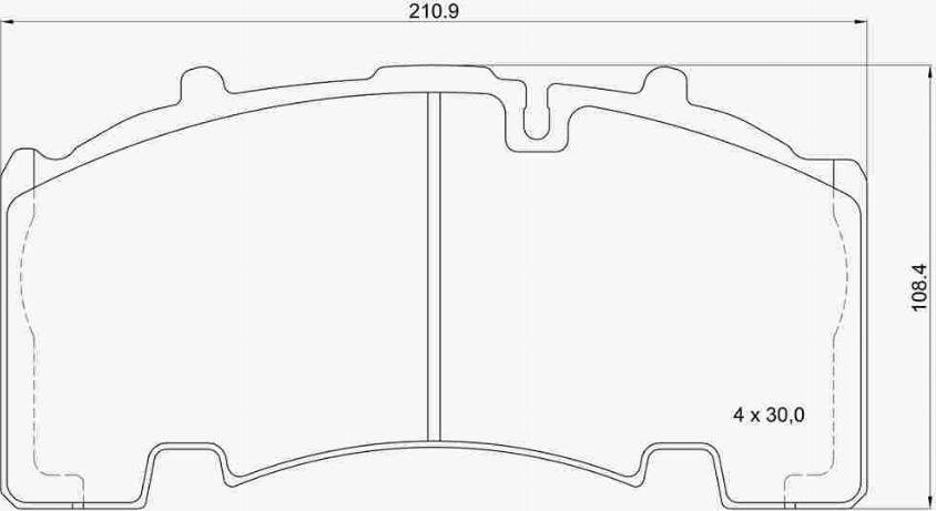 Brembo P A1 101 - Jarrupala, levyjarru inparts.fi