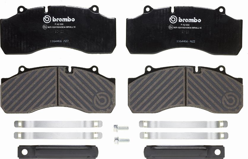 Brembo P A2 003 - Jarrupala, levyjarru inparts.fi