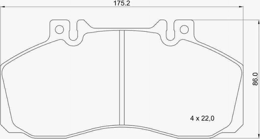 Brembo P B4 007 - Jarrupala, levyjarru inparts.fi