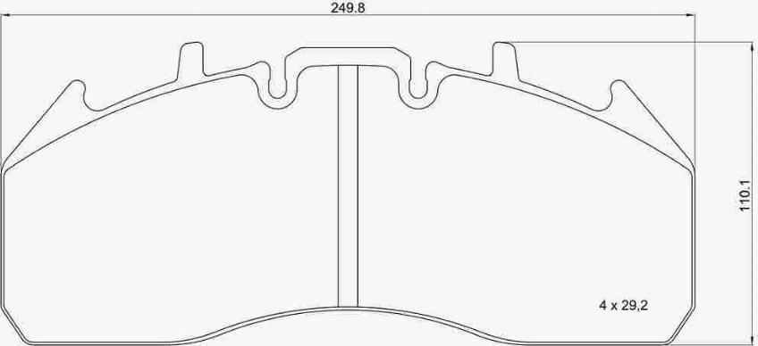 Brembo P B7 103 - Jarrupala, levyjarru inparts.fi